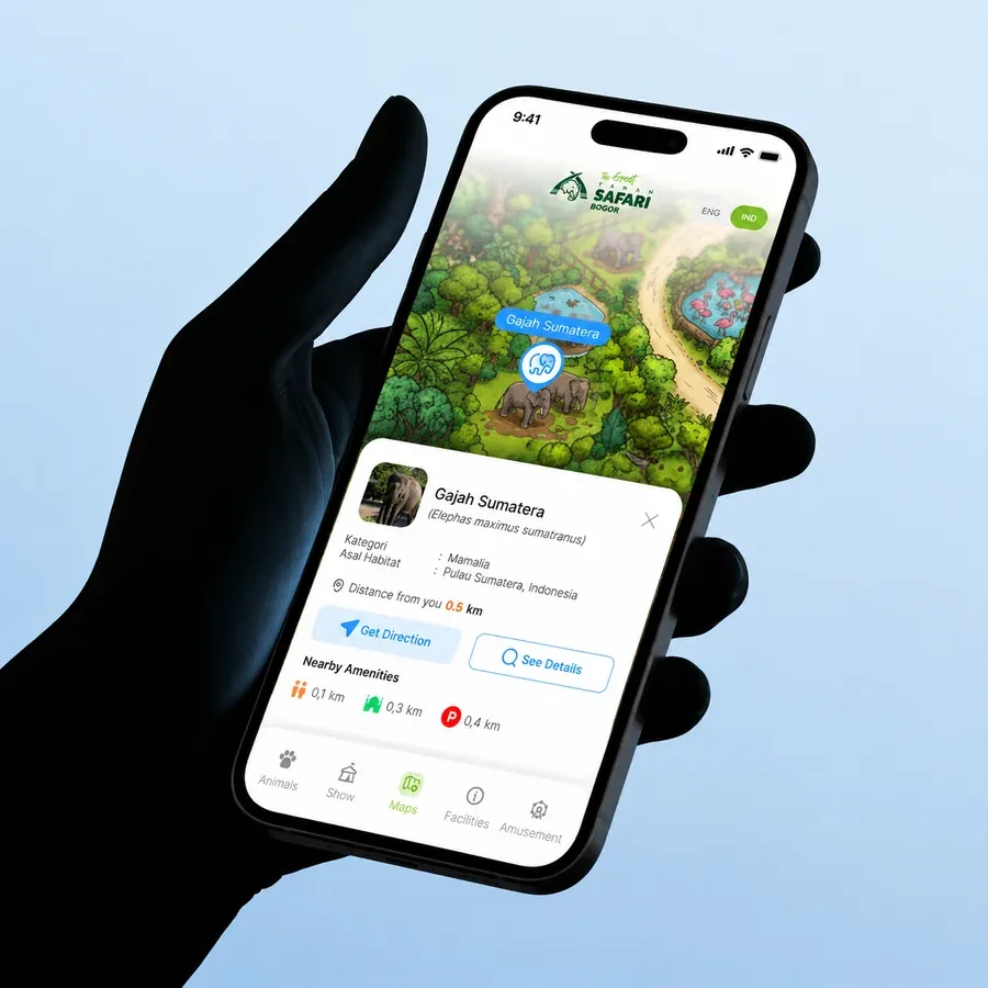 Taman Safari Digital Map preview